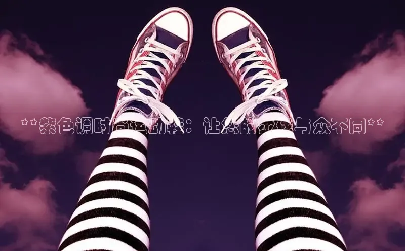 球速体育app度小满理财**紫色调时尚运动鞋：让您的步伐与众不同**